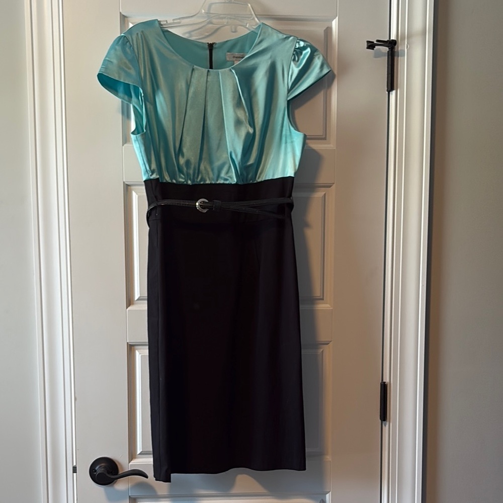 Dressbarn Black Pencil Skirt Knee-Length Work
